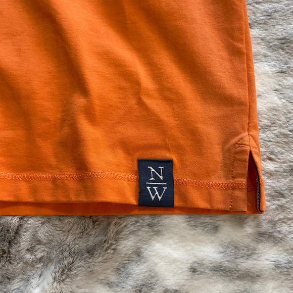 Nantucket Whaler Men’s Orange Polo Size Medium - Picture 2 of 5